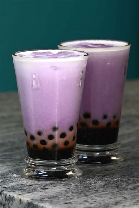 taro boba tea recipe